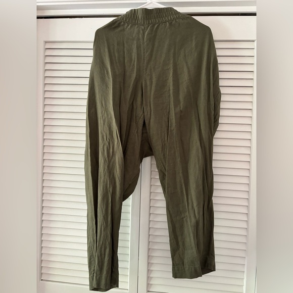 Old Navy Women's Olive Green High Rise Pants EUC - Picture 1 of 5